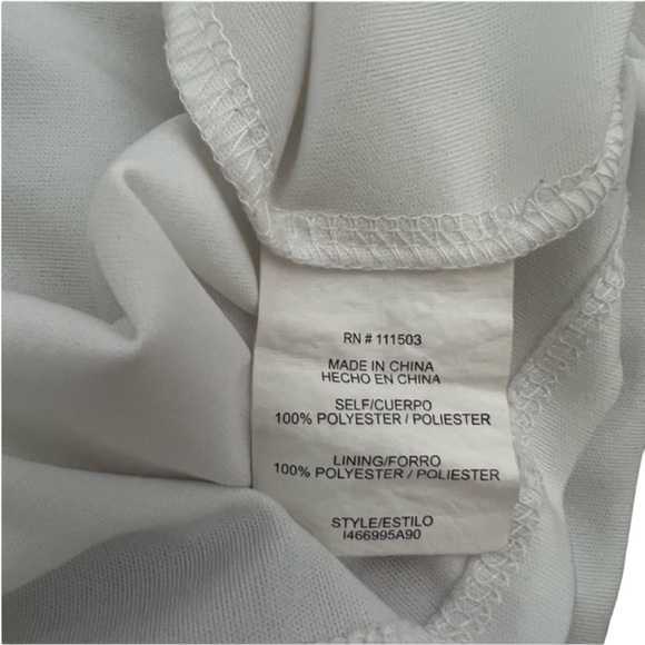 Lily Star Floral Sleeveless Smocked High Neck Sleeveless Mini Dress - Size Small - Picture 9 of 12